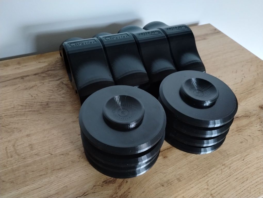 Mini rocker plate - nóżki pod trenażer Wahoo Kicker Core 4 szt.