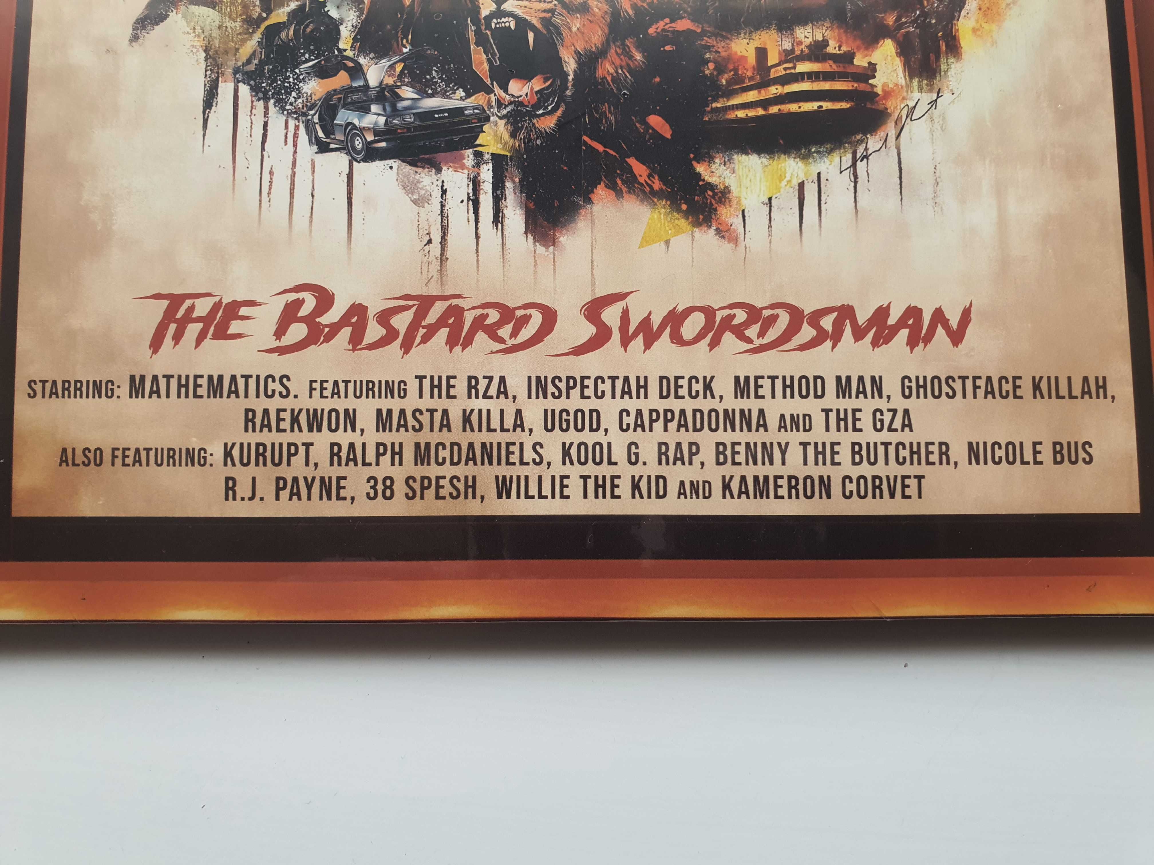Wu-Tang Clan & Mathematics - Black Samson - The Bastard Swordsman - LP