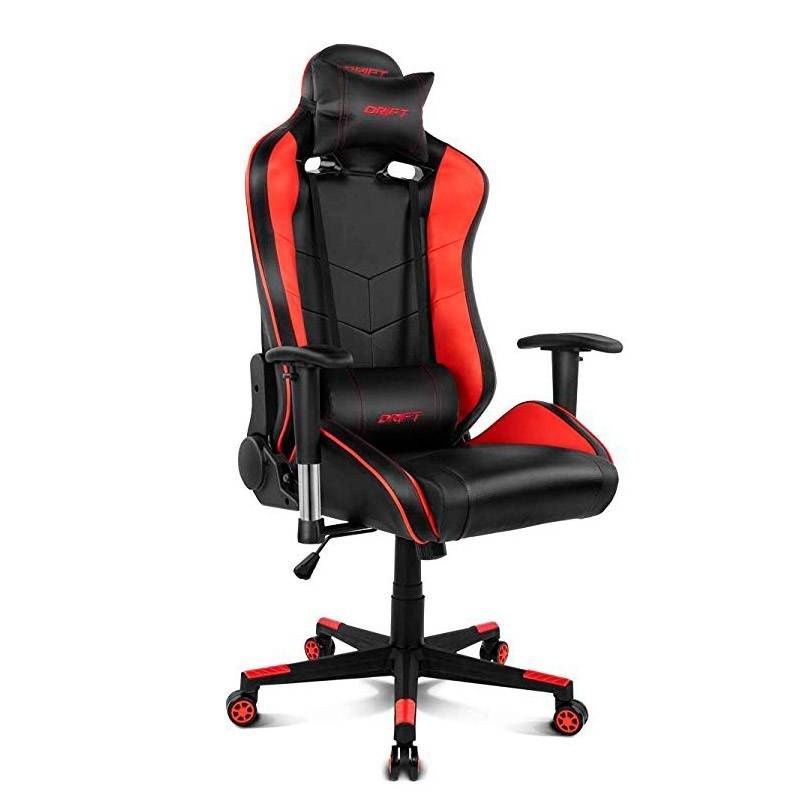 Cadeira Gaming Drift DR85 Preta/Vermelha