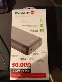 Powerbank Swissten 30 000 mAh - nowy!