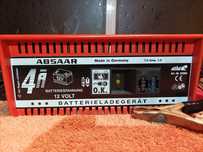 95r.Prostownik Absaar 12V- 4Ah. Germany.