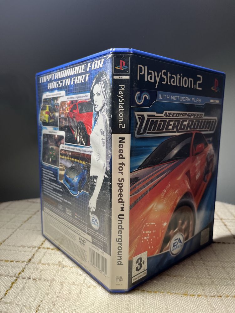 NFS Need For Speed Underground PS2