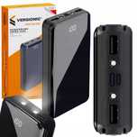 POWERBANK 20 000mAh 2xUSB microUSB USB-c