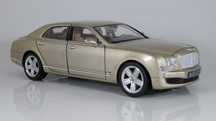Model 1:18 Rastar Bentley Mulsanne 2014 beige - mały defekt
