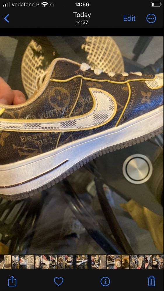 Ténis nike air Louis Vuitton