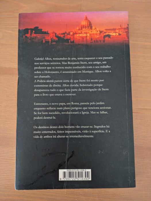 L " O Confessor " 1ª Edição - Daniel Silva (Ed. Regular/ Opt. Estado)
