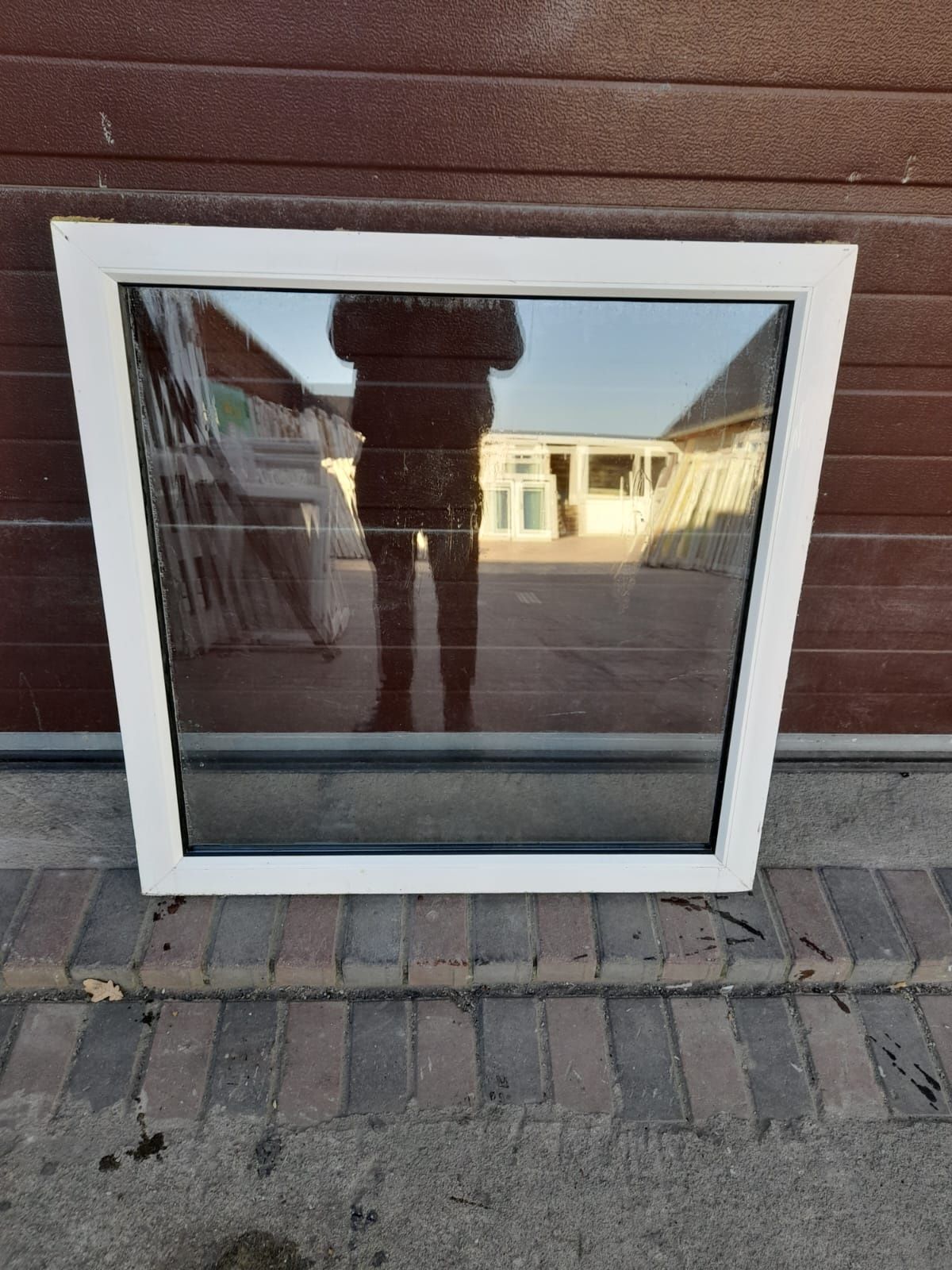 Okna fix witryna okno 105x105 pcv plastikowe nieotwierane DOWÓZ KRAJ