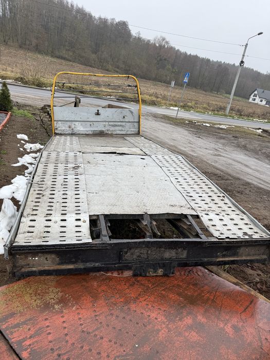 Najazd laweta iveco daily blizniak