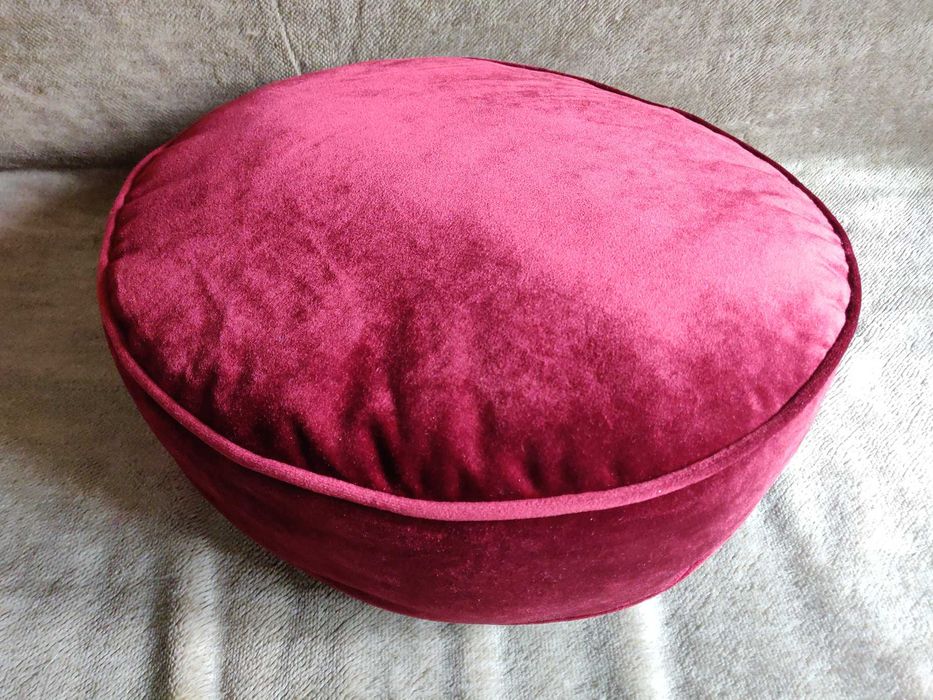 Pufa welur tukan, bardzo wygodna, nowa