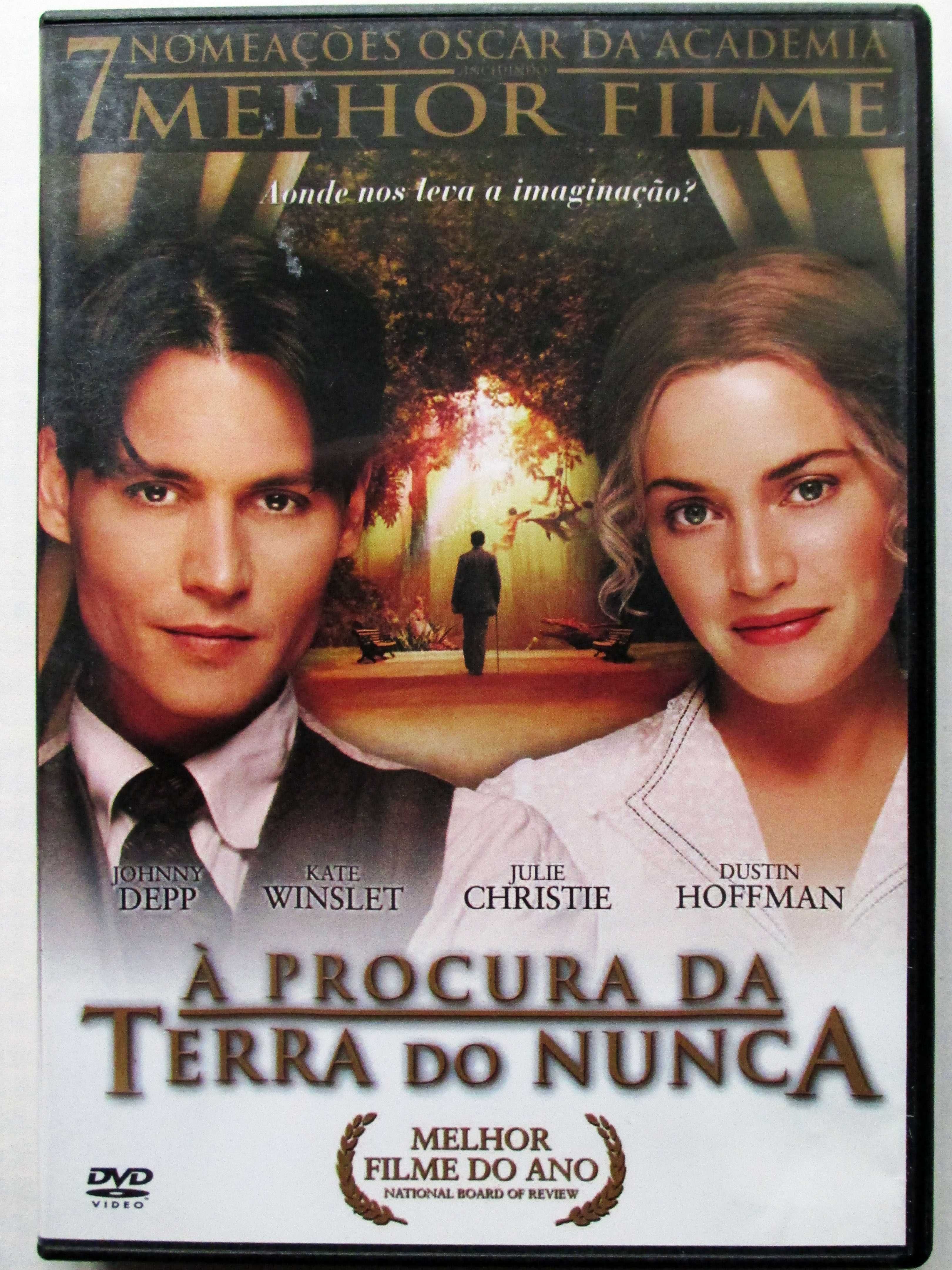 À Procura da Terra do Nunca Dustin Hoffman, Kate Winslet, Johnny Depp