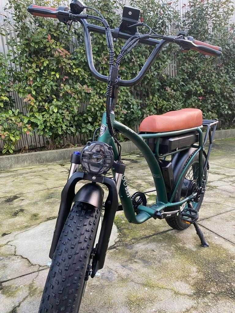 Bicicleta eléctrica Gogobest GF750 com 2000w (1000x2)