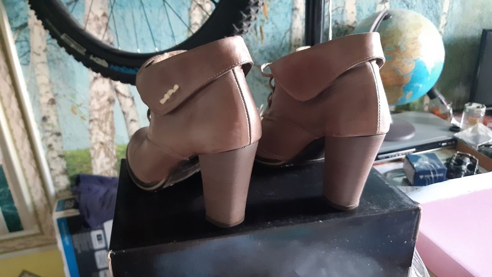 ботильоны кожаные AVANTI туфли