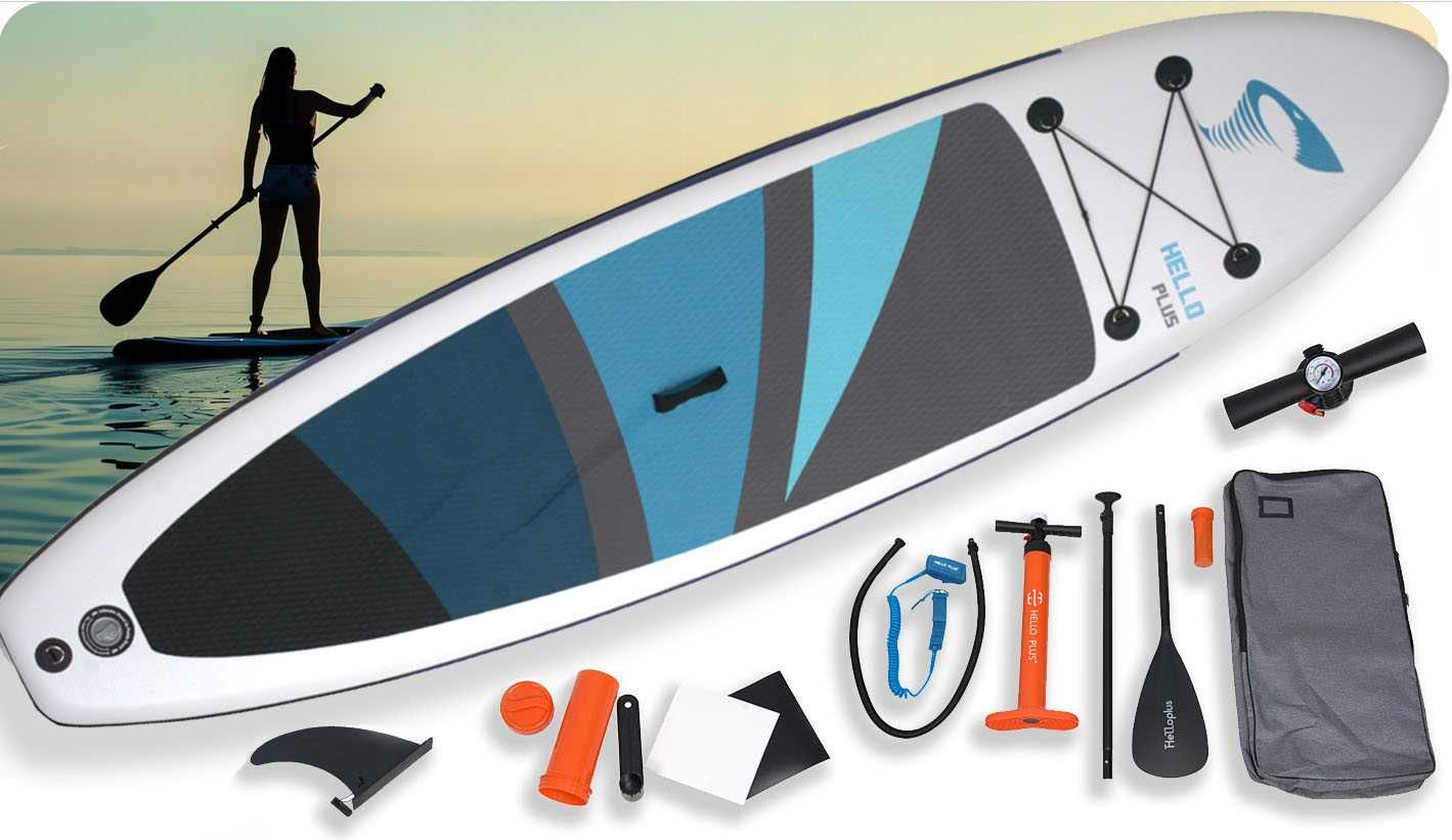 HYDRO STAR DESKA SUP HELLO PLUS do pływania niebieski 320cm