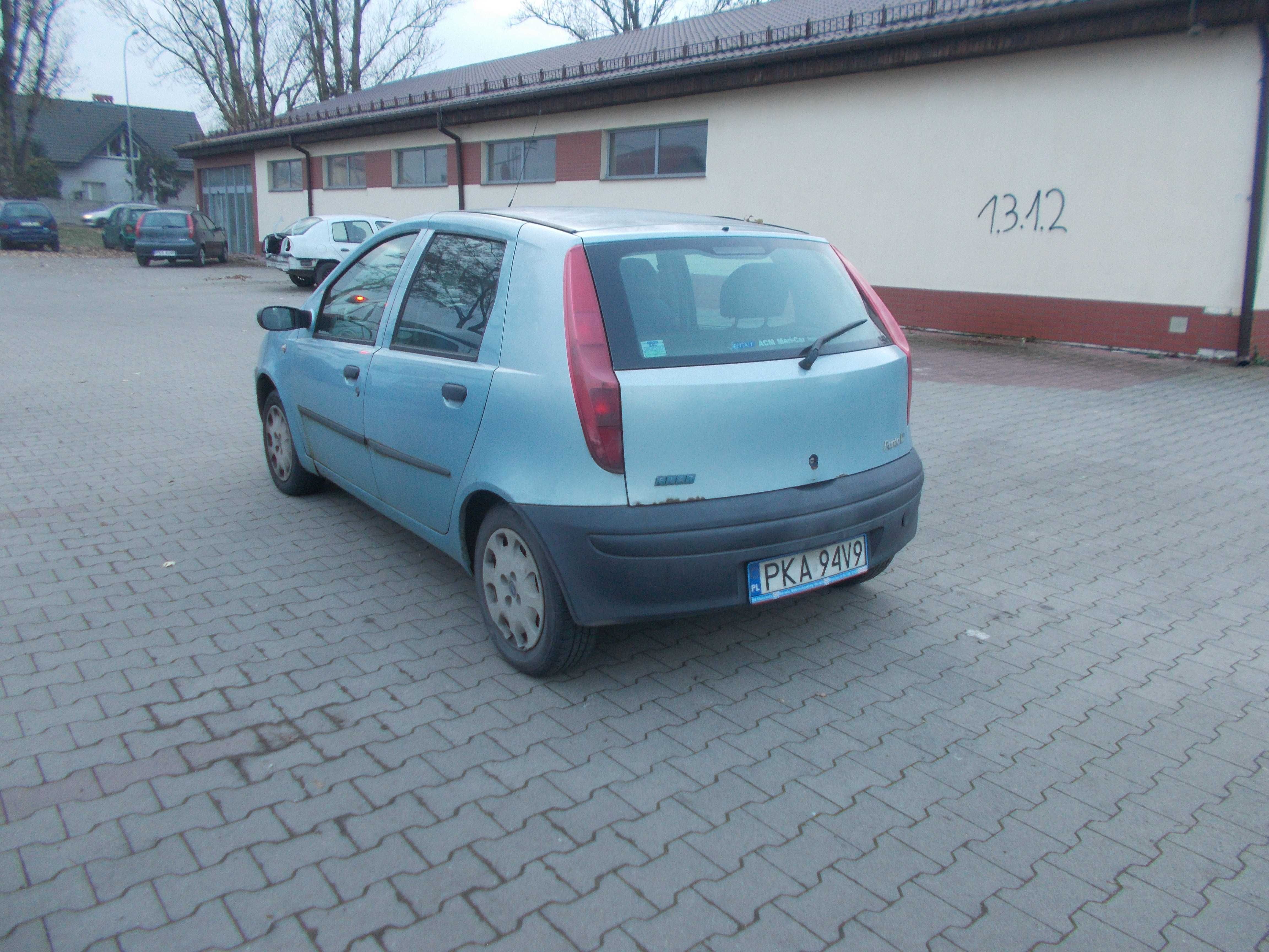 Fiat Punto 1.2 benzyna 99-2005 na części