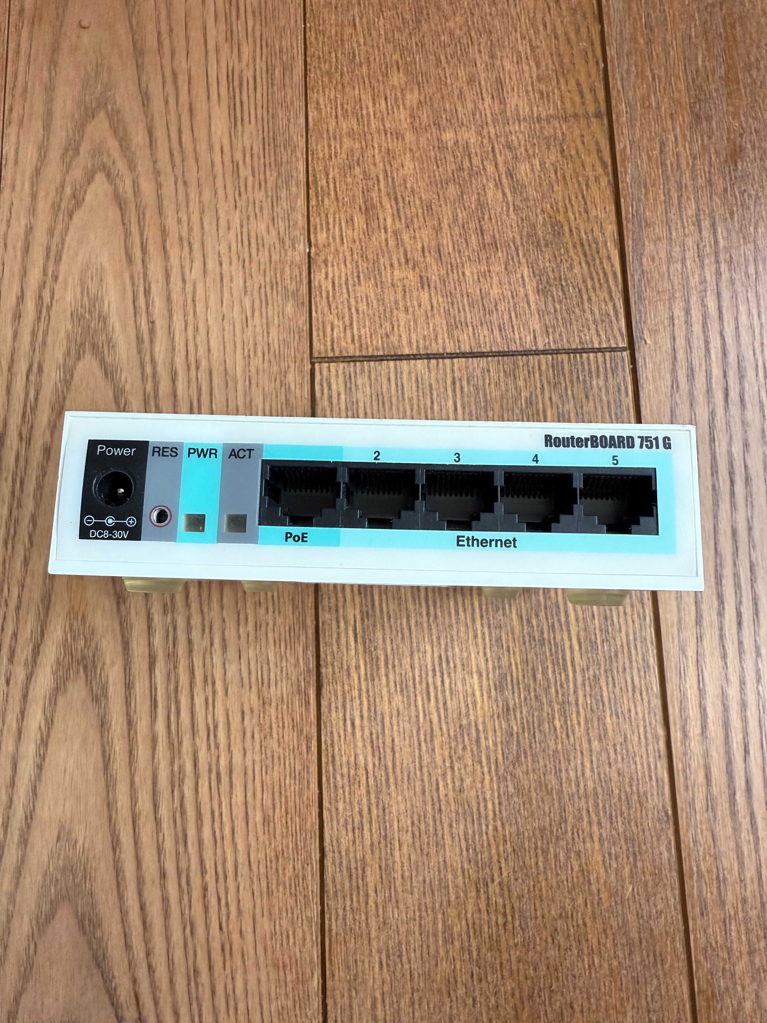 Маршрутизатор MikroTik RouterBOARD RB751G-2HnD