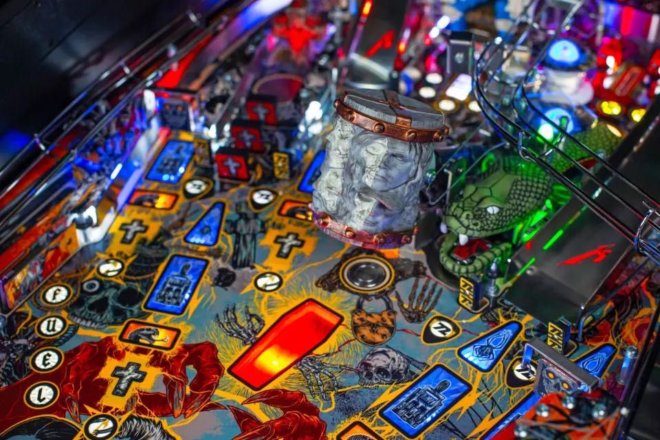 Flipper Fliper Pinball Metallica Remastered PREMIUM Stern - NOWY