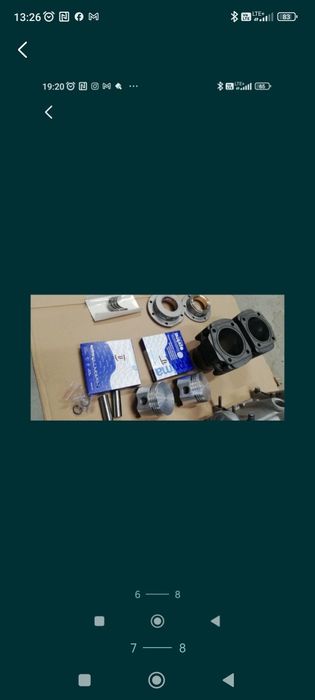 Fiat 126p kompletny zestaw do remontu silnika.