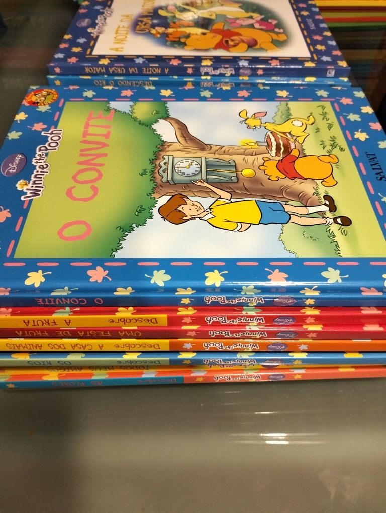 Livros Disney, coleção Winnie The Pooh