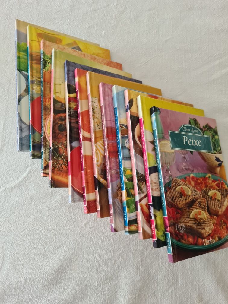 Conjunto 12 livros Bom Apetite