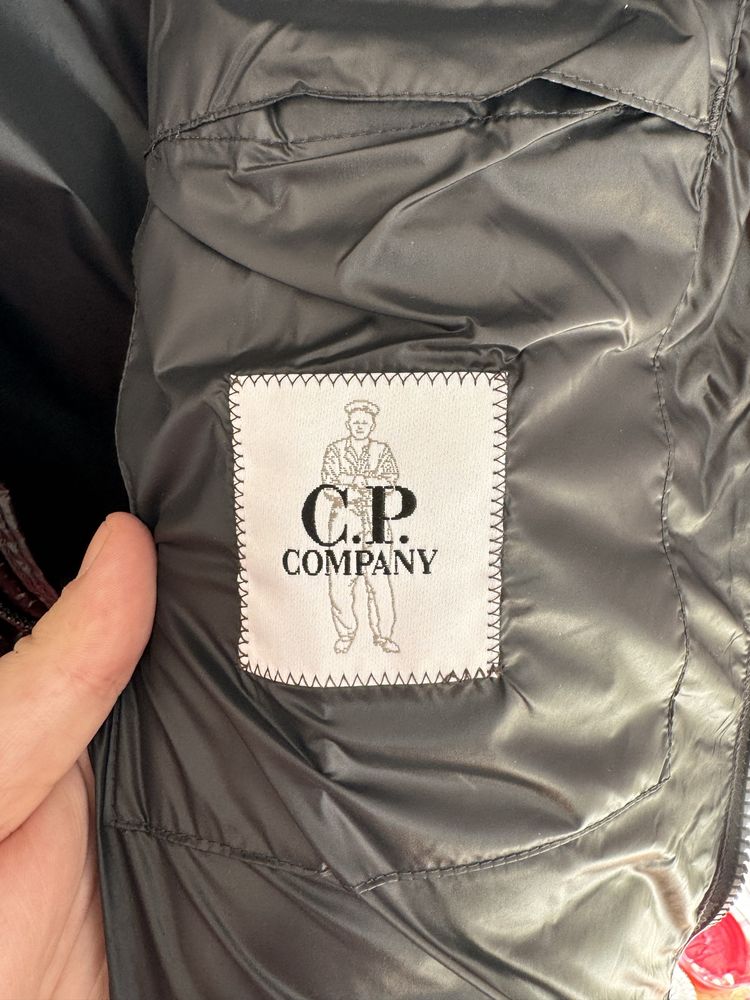 Куртка C.P Company Soft Down Jacket Black Original