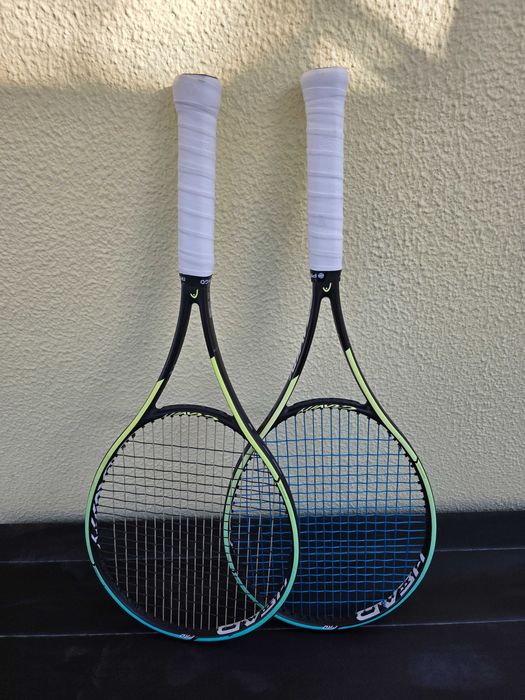 Par de Head Gravity Pro (Grip 2) - Impecáveis + OFERTA Saco