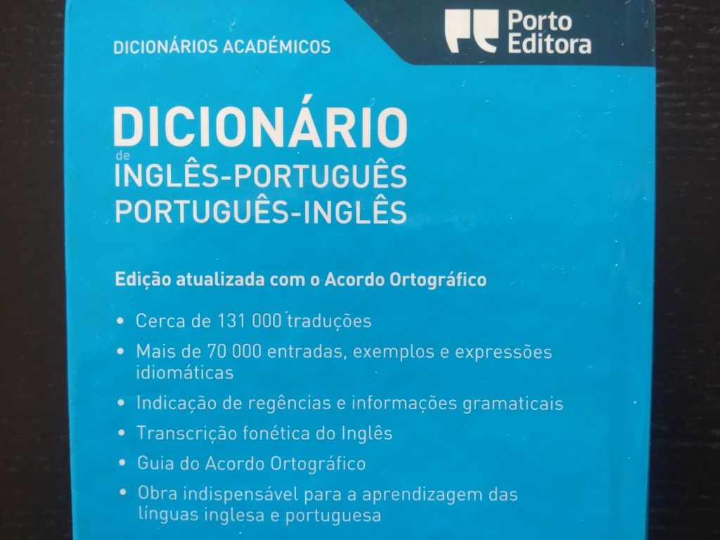 Vários dicionários - português / língua portuguesa / inglês
