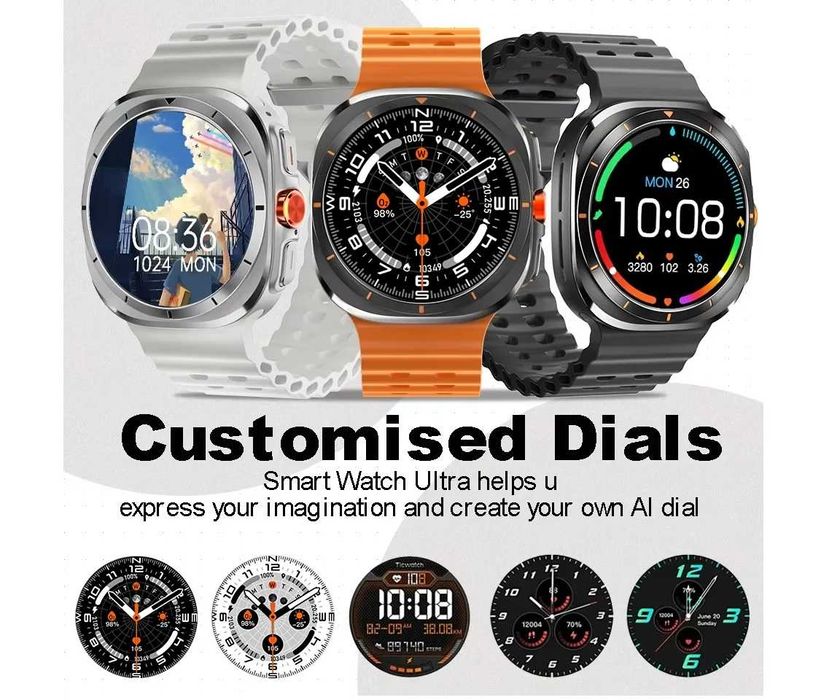 Smart Watch GT7 Ultra/zegarek sportowy LAXASFIT /nowy