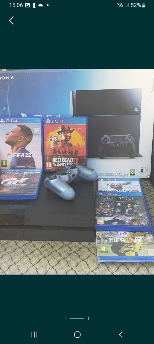 Ps4 nova 150€ com um comando em otimo estado