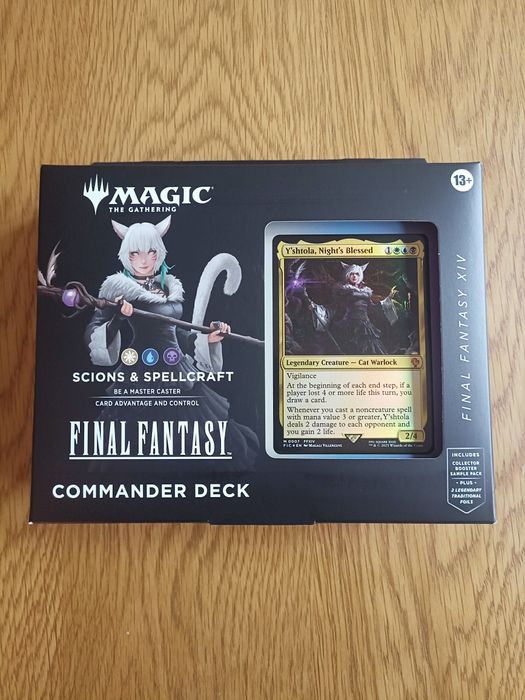 Magic the Gathering - Final Fantasy Commander Decks - Novo e Selado