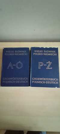 Wielki słownik polsko-niemiecki. 1 i 2 tom J.Piprek, J.Ippoldt.