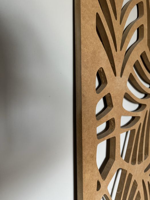 Panel ażurowy Liście Surowy 90 x 200 cm