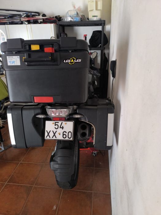 Bmw GS 1200 com escape akrapovic