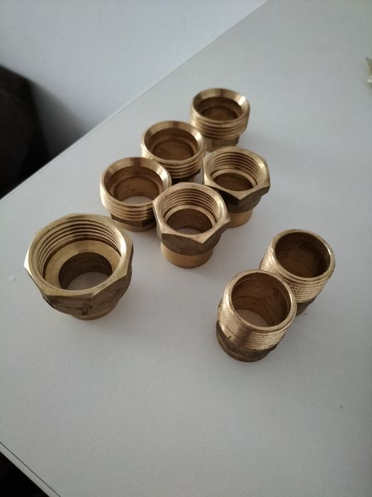 Mufa, nypel 22x3/4 22x1 do lutowania