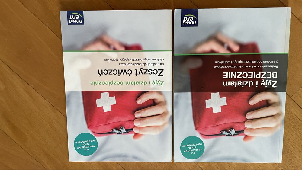 Żyję i działam bezpiecznie podręcznik + zeszyt ćwiczeń