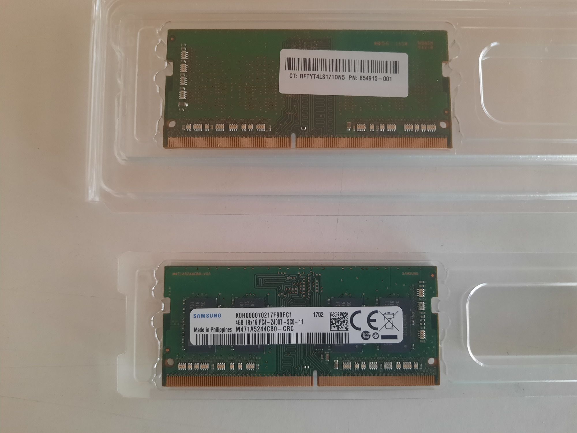 Memórias para portáteis DDR4 como novas 8Gb da Samsung.