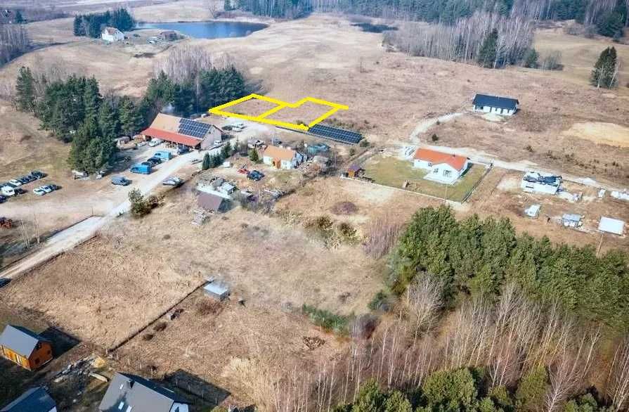Sprzedam Działkę bud.- 766 m2 -Łapka k/Barczewa