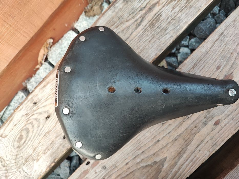 Siodełko rowerowe Brooks B66S skóra Made in Engkand Retro MTB