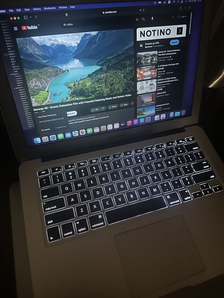 Macbook air 2017 13” i5 8GB 128GB | USA - ідеальний стан