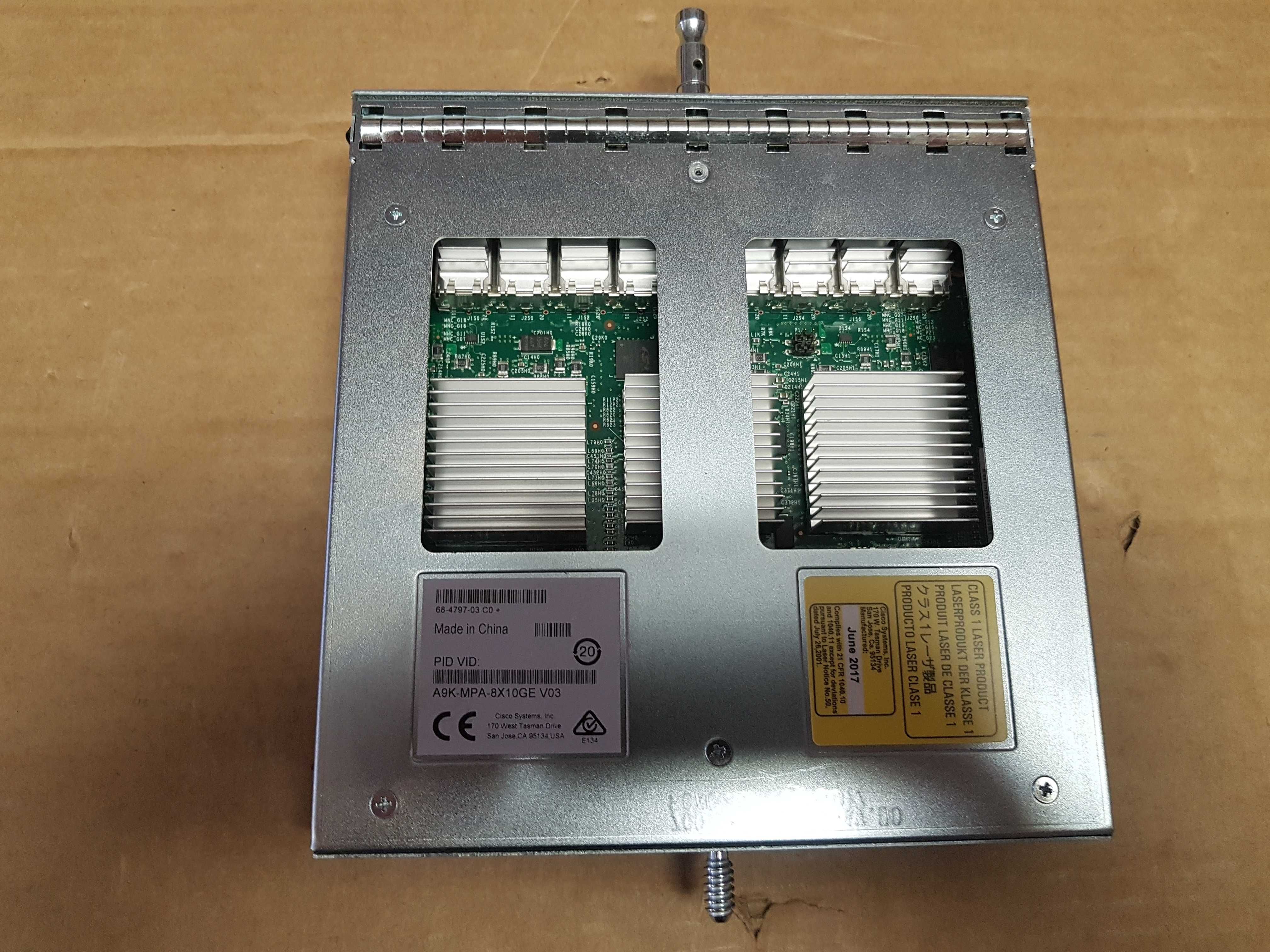 Модуль Cisco A9K-MPA-8X10GE