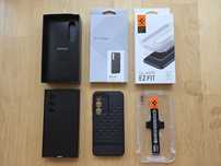 Samsung 23 5G 256GB czarny SM-S911B/DS jak NOWY etui gwarancja 07.2026