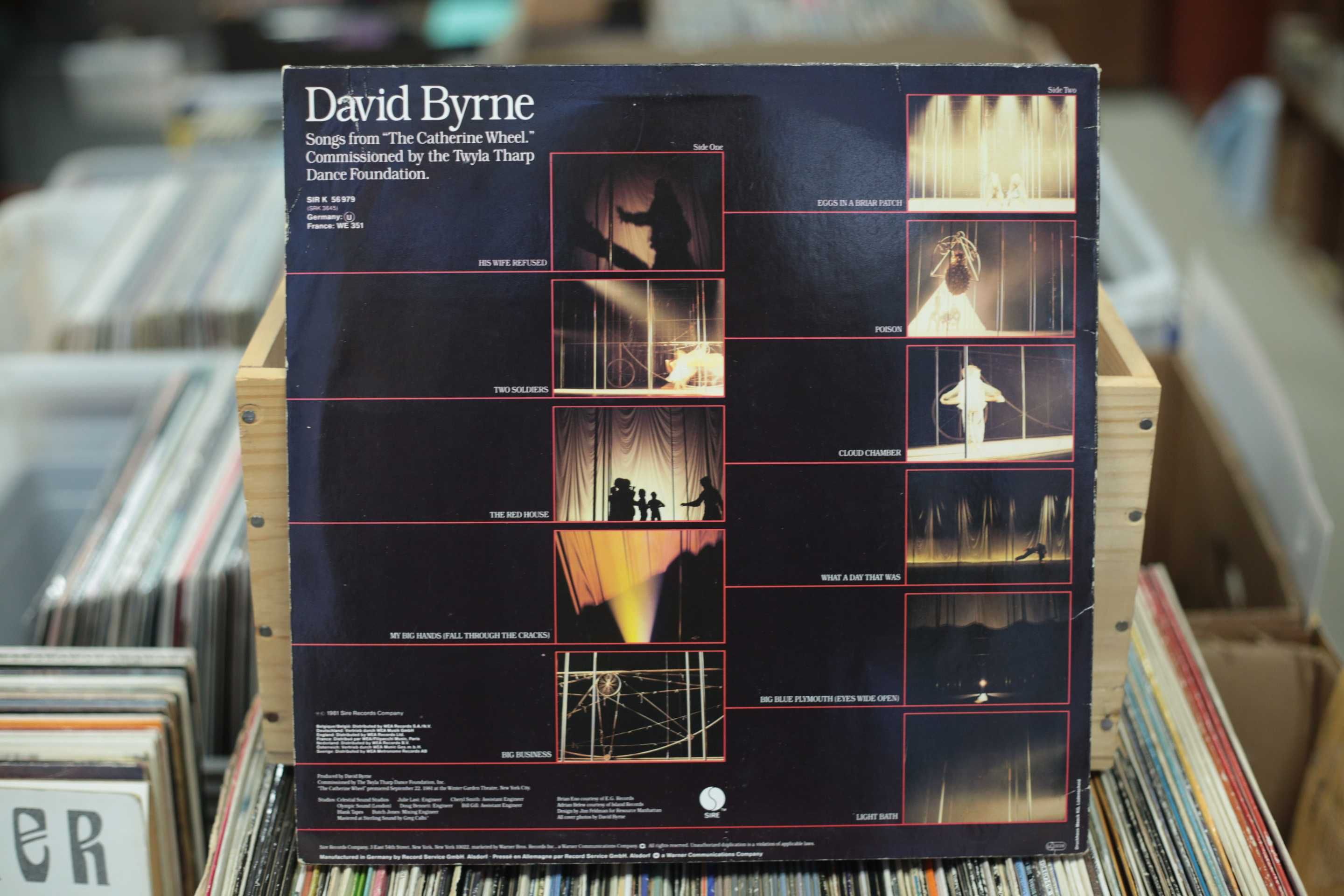 LP winyl David Byrne - Songs From The Catherine Wheel Germany EX