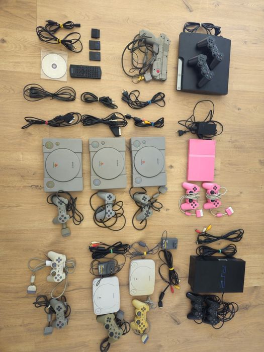 Consolas Sony Playstation 1 2 3 Fat Slim Pistola Nanco