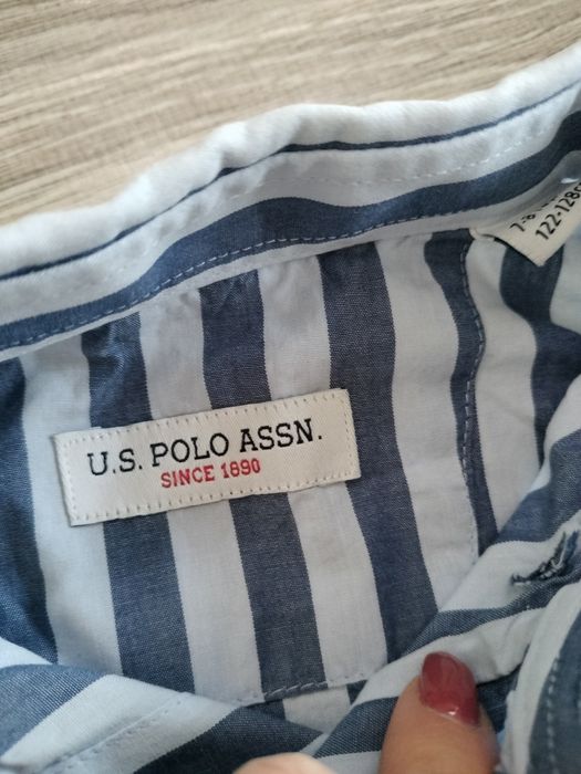Koszula RALPH LAUREN POLO ASSN chłopięca w kratę