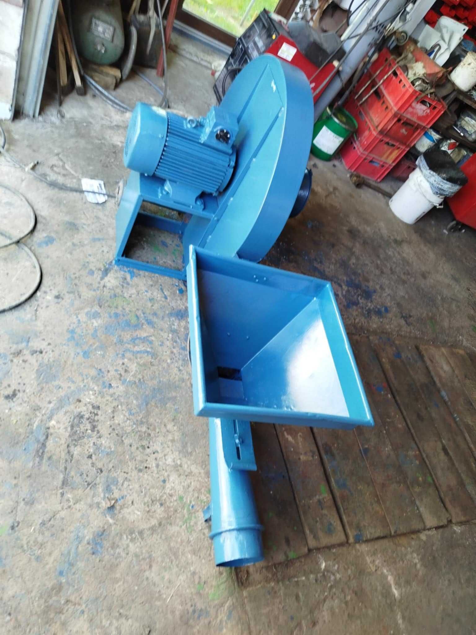 Dmuchawa do zboża Kongskilde i peletu 7.5kw idealna do bina