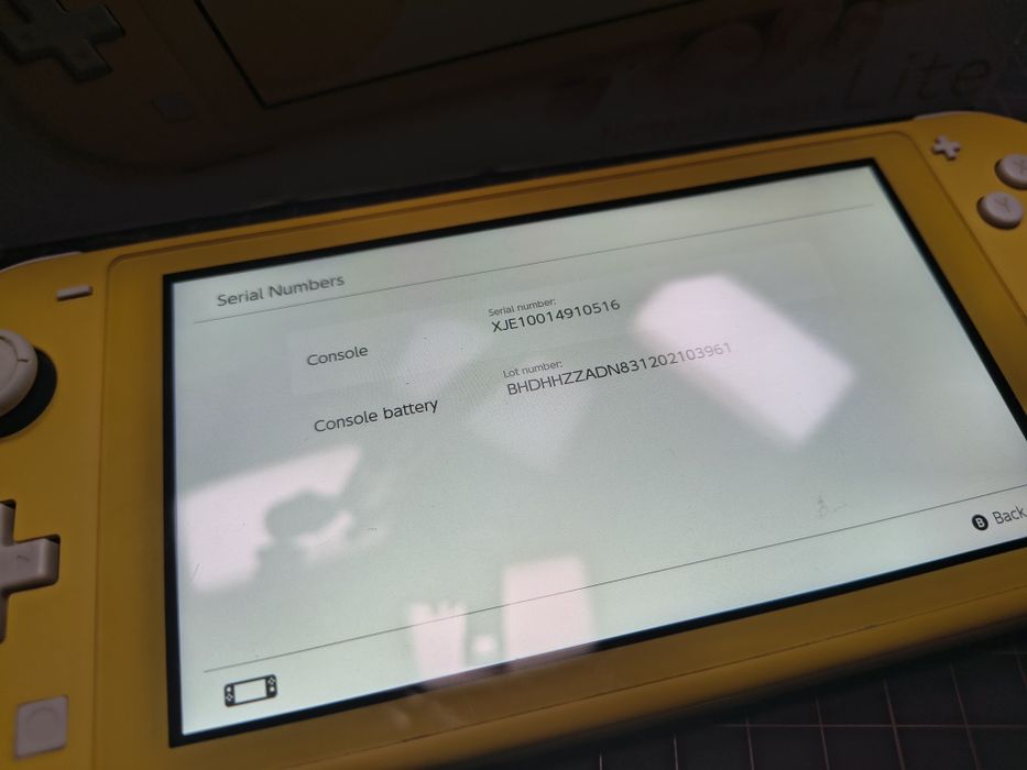 Nintendo Switch Lite BDB FW - 19.0.1