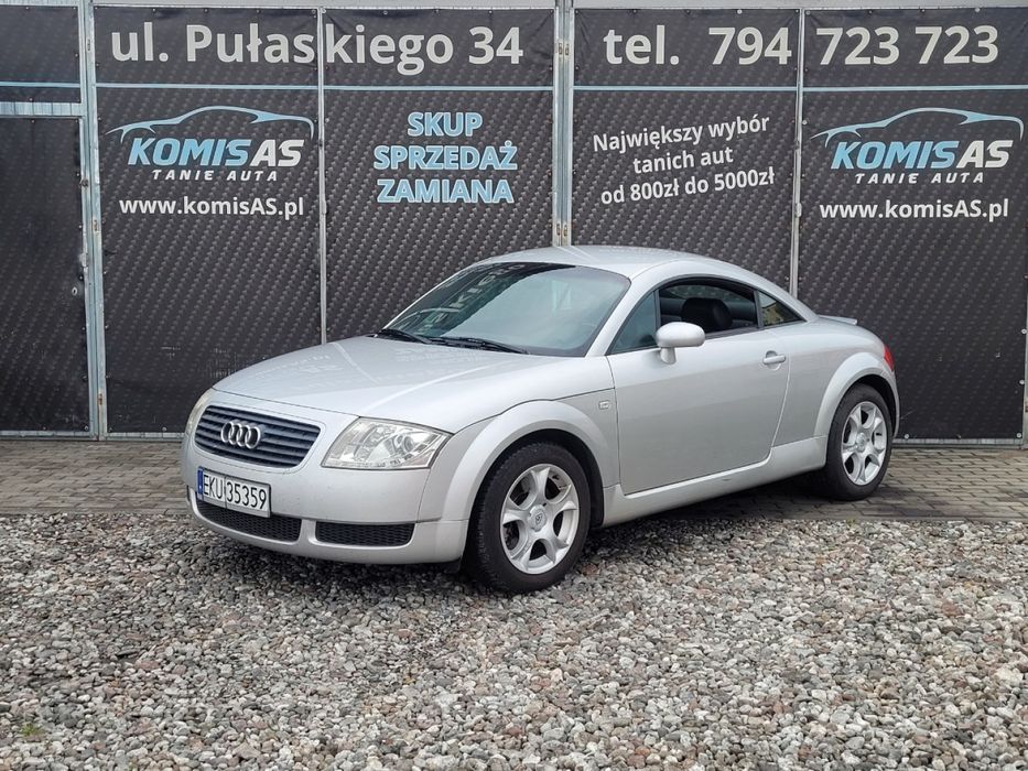 Audi TT 1.8T 180KM * Klimatyzacja Elektryka szyb Zadbana Skóry *