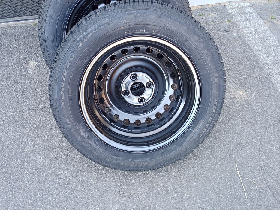NOWE Koła ZIMA Hyundai i20 Bayron Kia Rio 185/65R15 Fulda Montero 3
