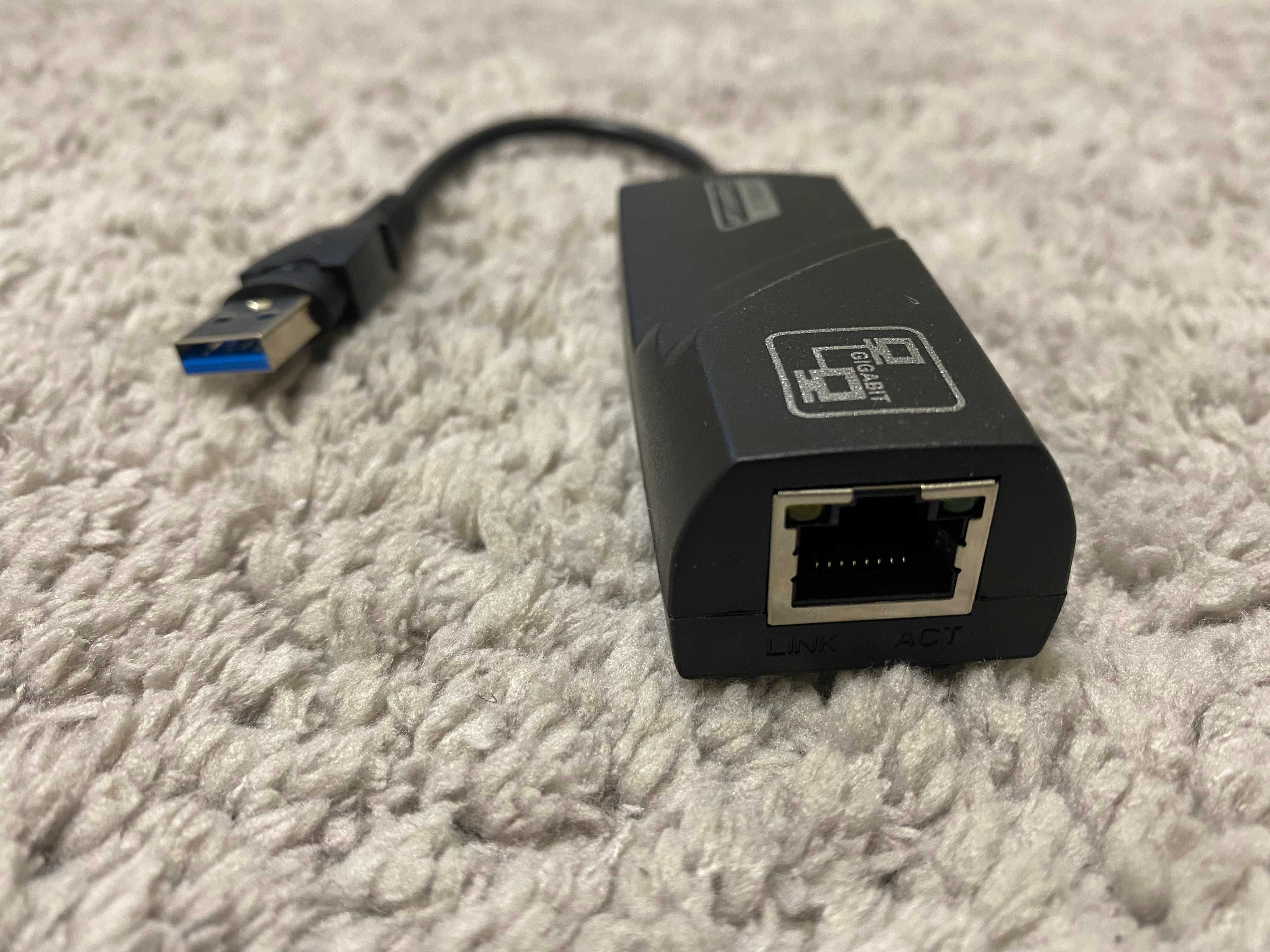 Гігабітний USB LAN RJ45 адаптер  перехідник USB 3.0 - Ethernet