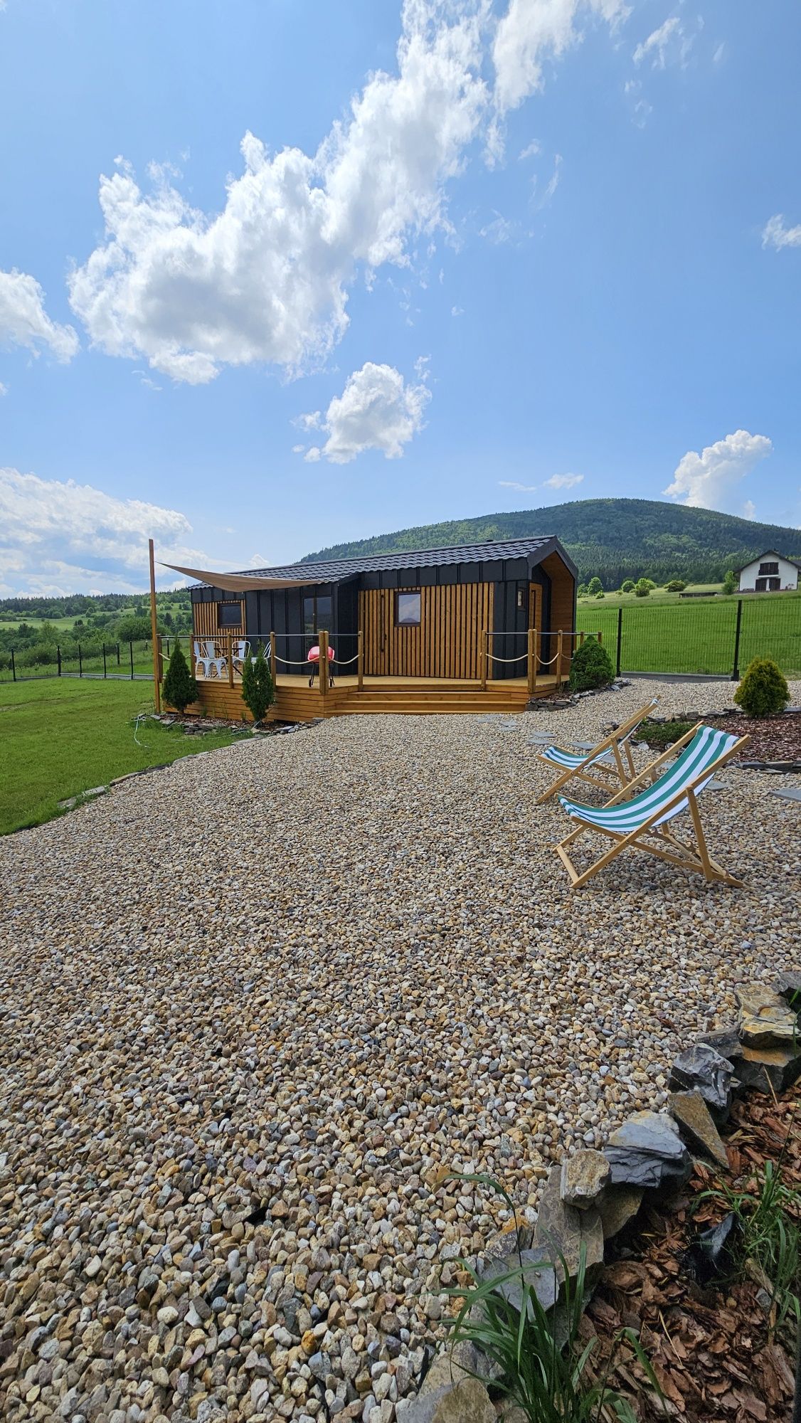 Domek z sauną i jacuzzi