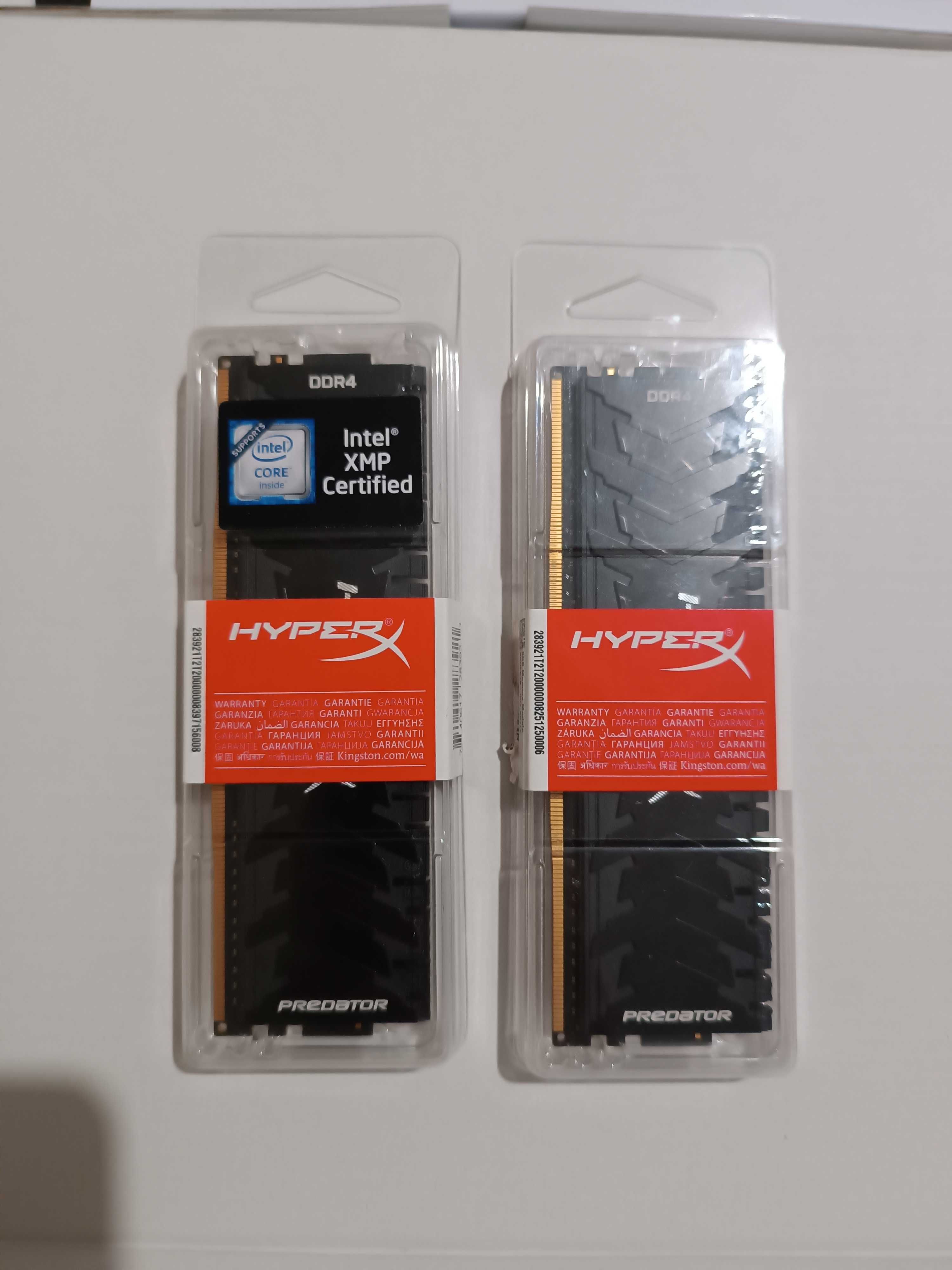 Оперативна Память  Kingston DDR4 16Gb (2x8) HyperX Predator 3333MHz